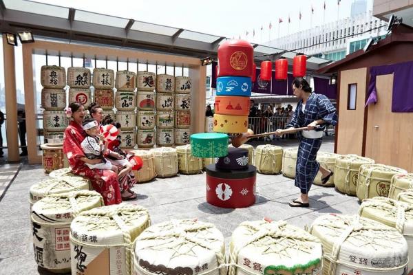 海港城清酒文化祭  免費玩日式傳統遊戲