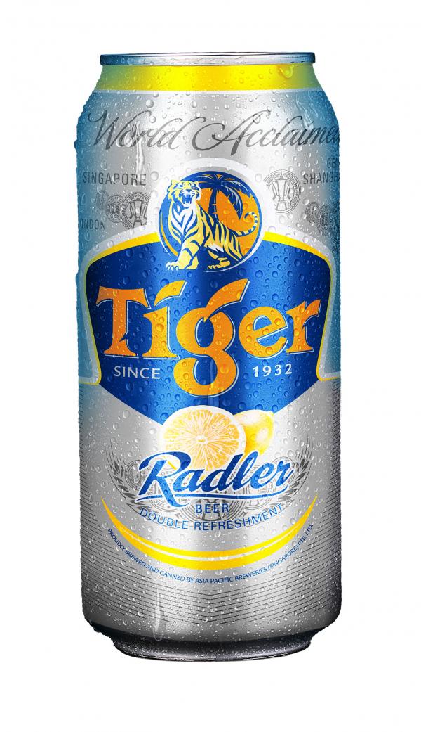 免费派啤酒!tiger beer新出柠檬味啤酒