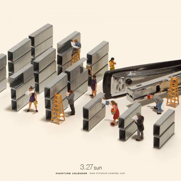 Miniature Calendar 香港展覽