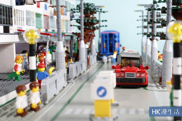 4萬粒LEGO砌出獅子山下舊香港 鑽石山藝術微型展