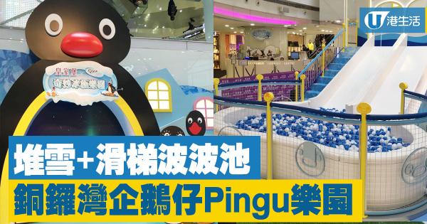 銅鑼灣Pingu冰極樂園 雪屋玩堆雪+2米滑梯波波池