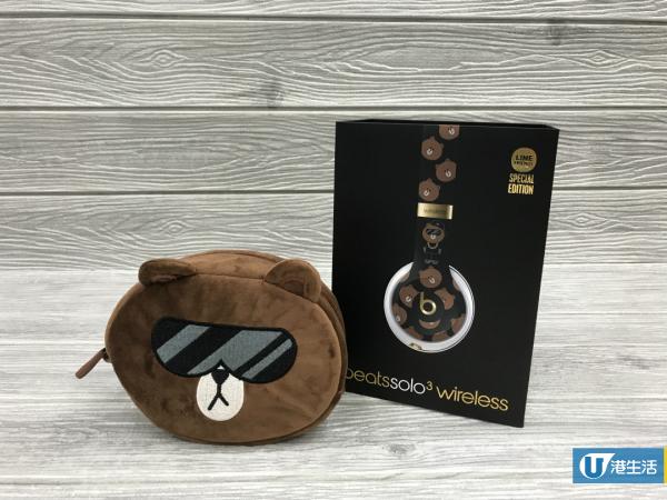 熊大戴黑超Cap帽!BEATS BY DR. DRE特別版熊大耳機 率先開箱