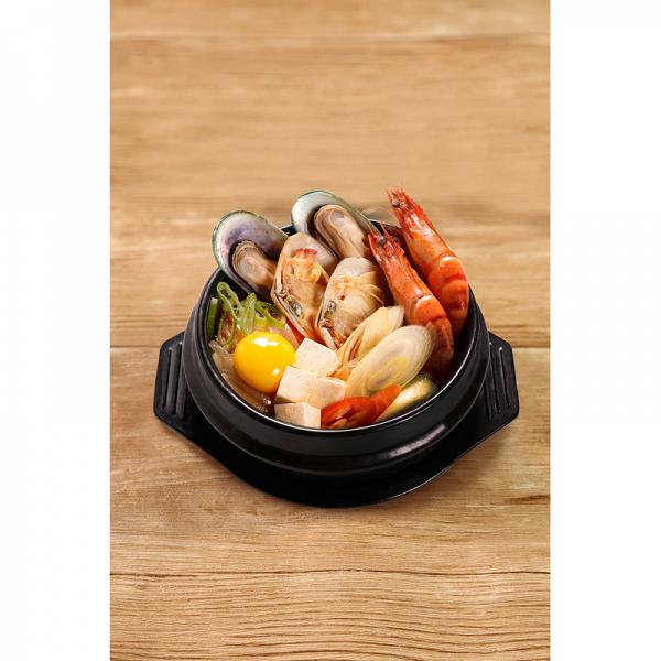 辣海鮮豆腐湯 配白飯 HK$ 68