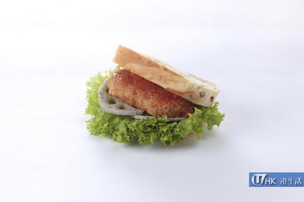 薯餅三文治