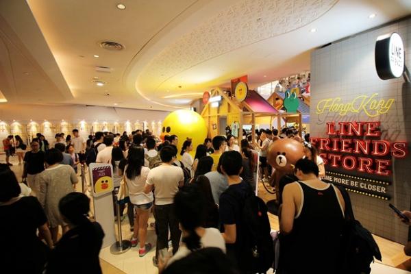 LINE Friends 香港專門店第二階段將於9月3日全面開幕。