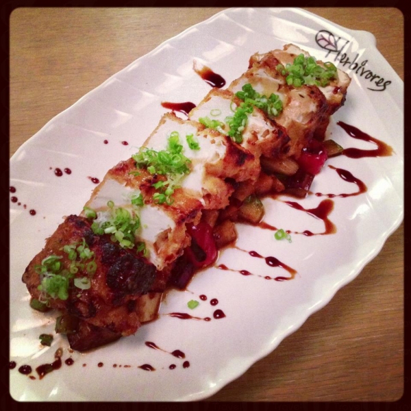 Miso Baled Tofu
