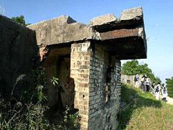 松林炮台是建於1903年的軍事遺跡(漁農署圖片)
