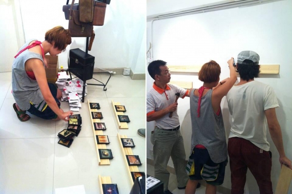 MINT早前曾邀請新加坡藝術家miun來港展出<<beneath the surface>>系列。