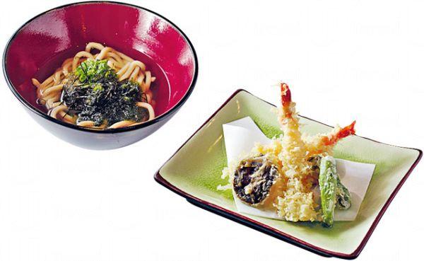 天婦羅烏冬($75):HEIWA 所製的烏冬,口感特別煙韌,配上清香木魚湯及即炸天婦羅。