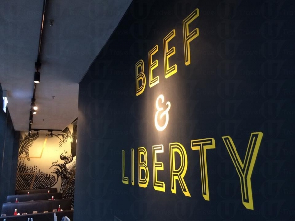 Beef & Liberty 店內的牛肉選用塔斯馬尼亞的草飼牛,天然飼養無激素