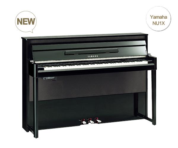 三角钢琴 x 数码科技 纤巧细腻:yamaha nu1x复合式钢琴