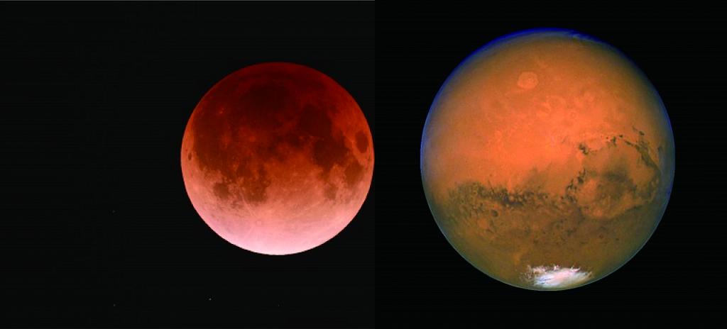 15年一遇火星大衝+本世紀最長月全食！2大天文現象周五上演