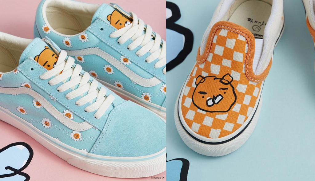 vans slip on kakao friends