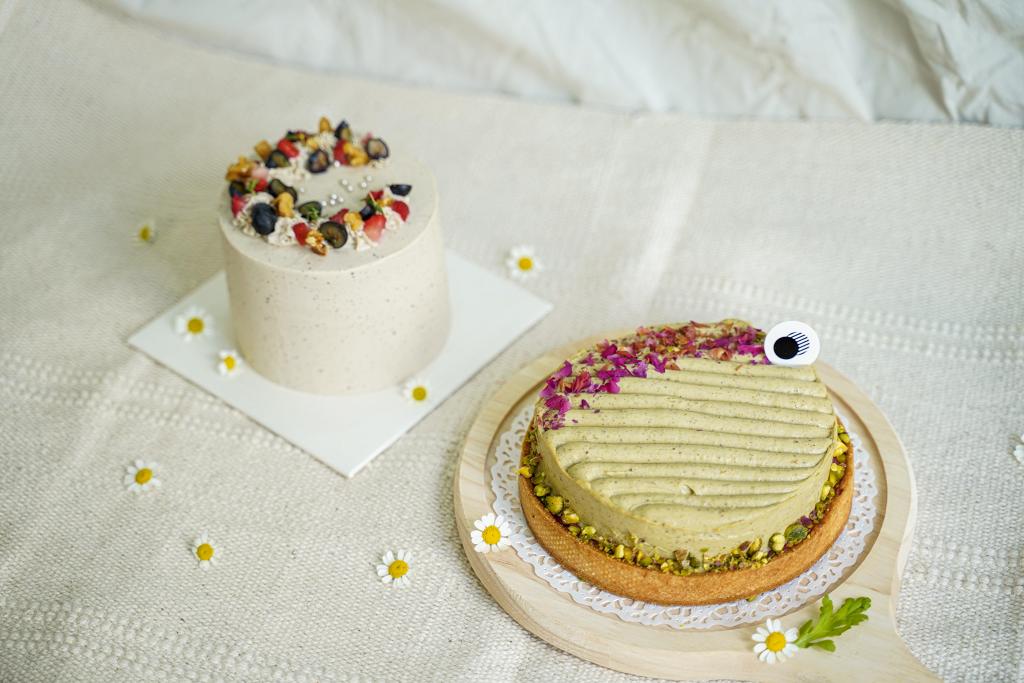 純素藝術蛋糕網店推介開心果紅莓撻 黑芝麻焙茶蛋糕 伯爵茶蛋糕 黑朱古力蛋糕 港生活 尋找香港好去處