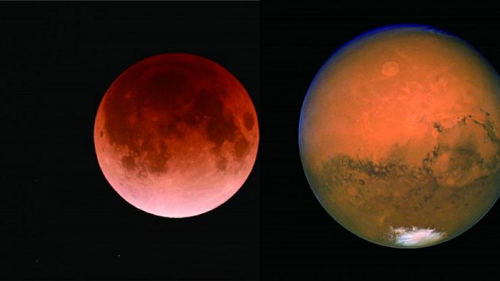 15年一遇火星大衝+本世紀最長月全食！2大天文現象周五上演
