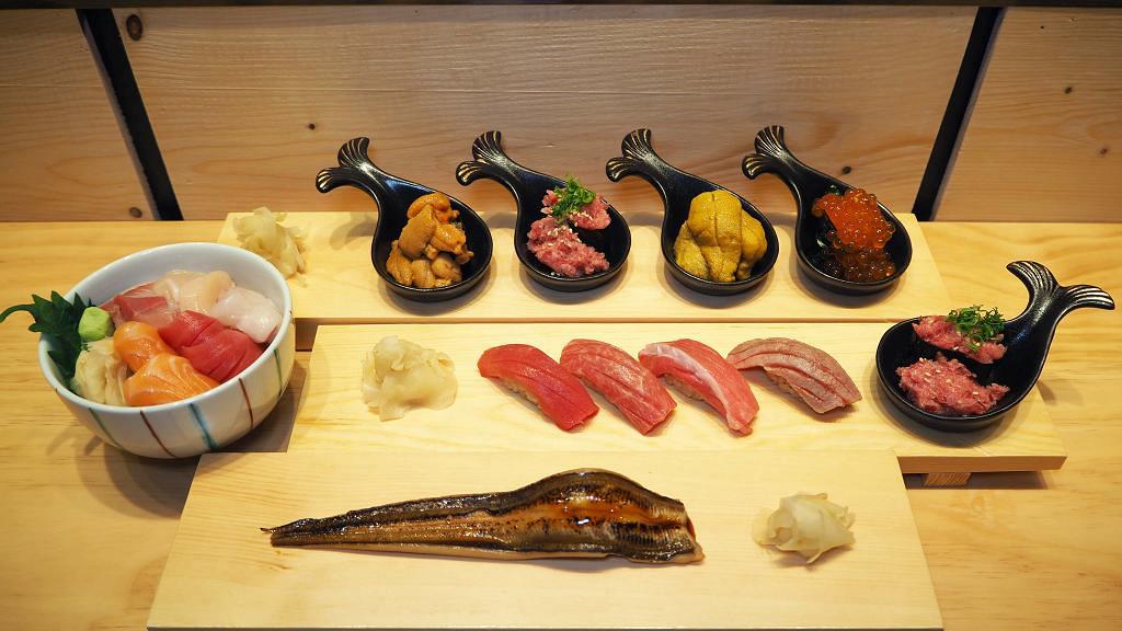 中環美食 中環新開兩層高立食壽司店歎日本豐州市場直送刺身 超足料軍艦 港生活 尋找香港好去處