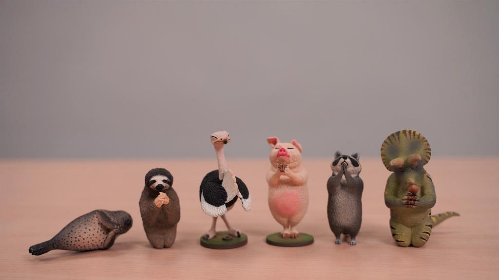 7 Eleven便利店新推animal Life鳥居祈祈禱動物超得意豬 樹懶 鴕鳥 猩猩 港生活 尋找香港好去處