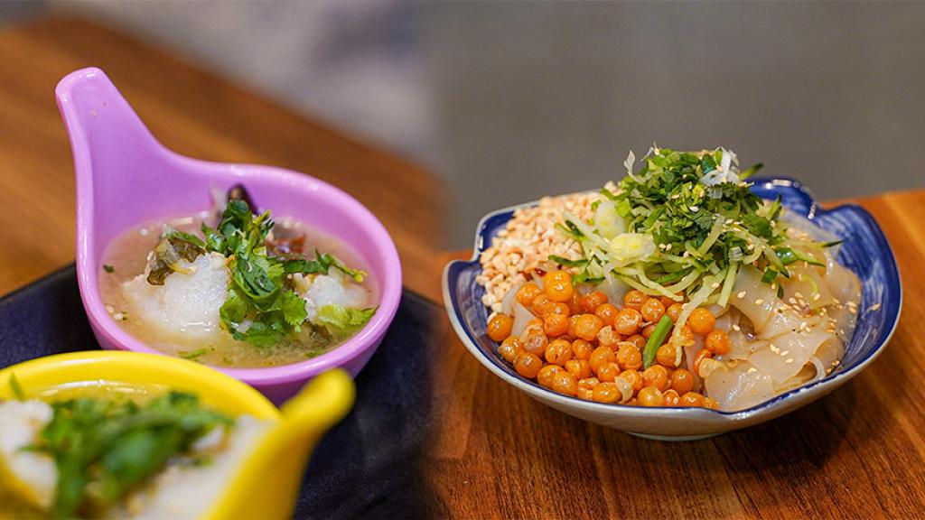 大埔美食 大埔麻辣手工煙韌涼皮自家秘製醬料 一口酸菜魚 麻辣墨魚頭 黑糖冰粉 涼拌皮蛋 港生活 尋找香港好去處