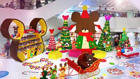 小熊學校聖誕展 全球最高4米JACKIE登場