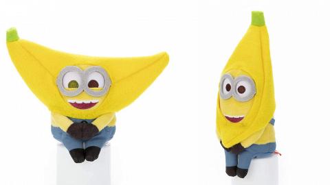 香蕉造型Minions排排坐公仔7月登場！三款迷你兵團大頭造型+表情率先睇