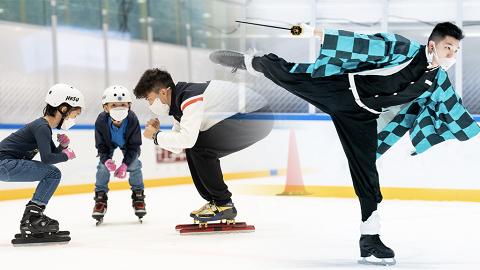 愉景灣好去處｜港隊成員親自教授速度滑冰/花式溜冰課程！人均$200起