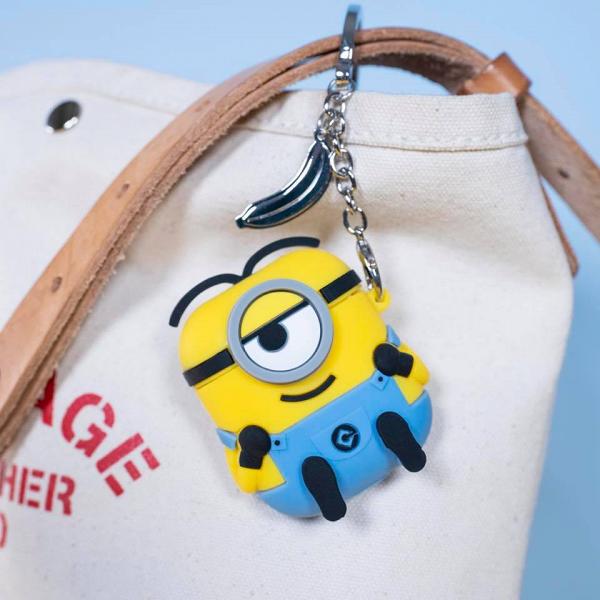 Minions迷你兵團airpods保護套新登場 香蕉鎖匙扣 擘開對眼拎耳機 港生活 尋找香港好去處