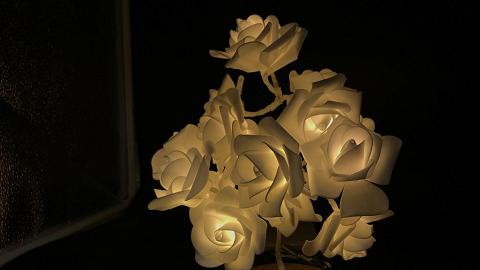 新蒲崗玩白色花樹夜燈 自己整限定情侶紀念禮物！