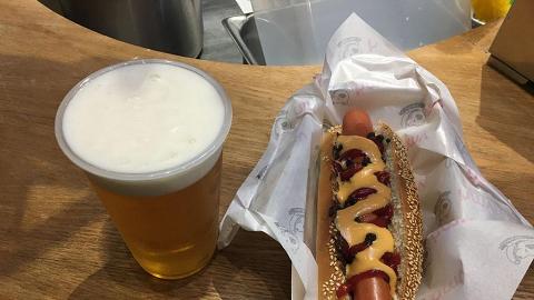 hmv小食站新出快餐 $30熔岩芝士热狗 任加8款配料