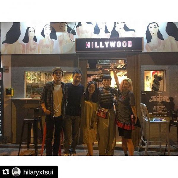 明星到訪(圖:FB@Hillywood)
