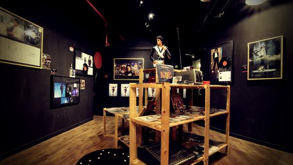 MJ紀念展覽區