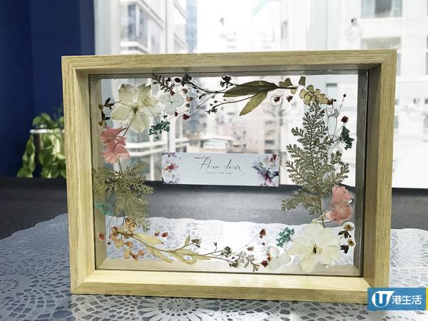 上環diy粉色押花相架手繪肖像 寵物訂製紀念禮物 港生活 尋找香港好去處