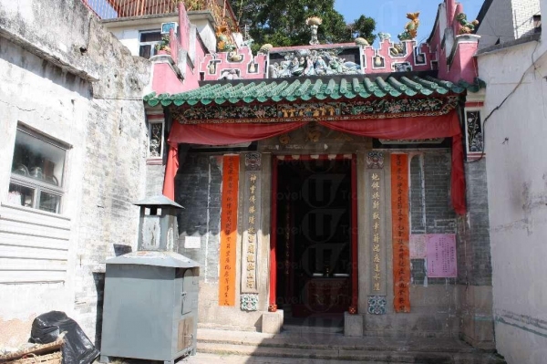 天后宮歷史悠久,見證坪洲的轉變。(陸嘉鈴攝)