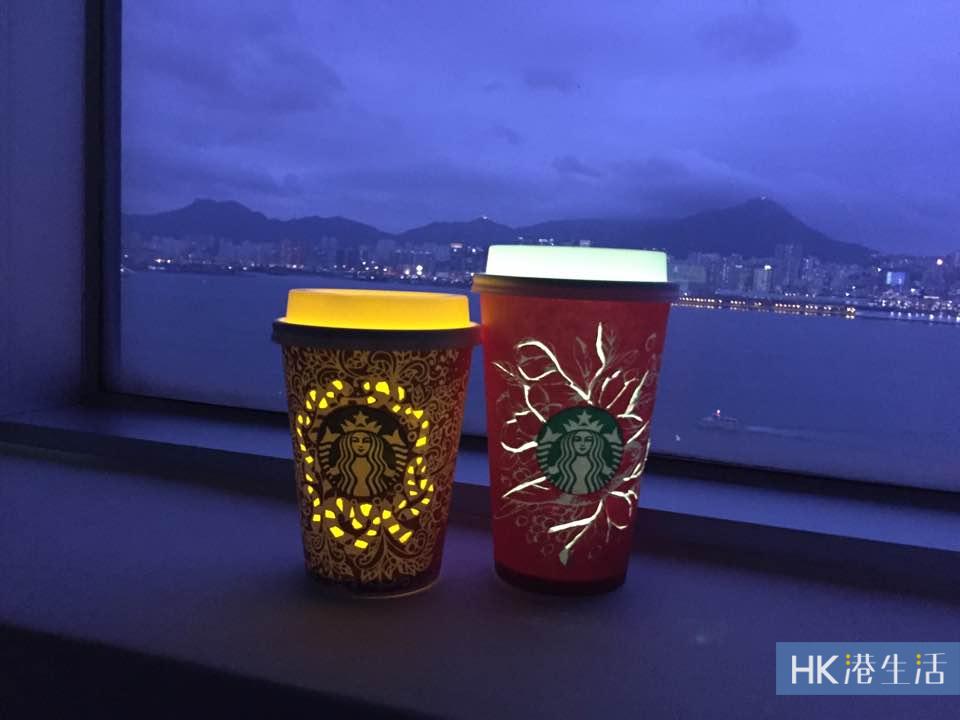 超簡單又有氣氛！自製環保Starbucks聖誕紙杯燈