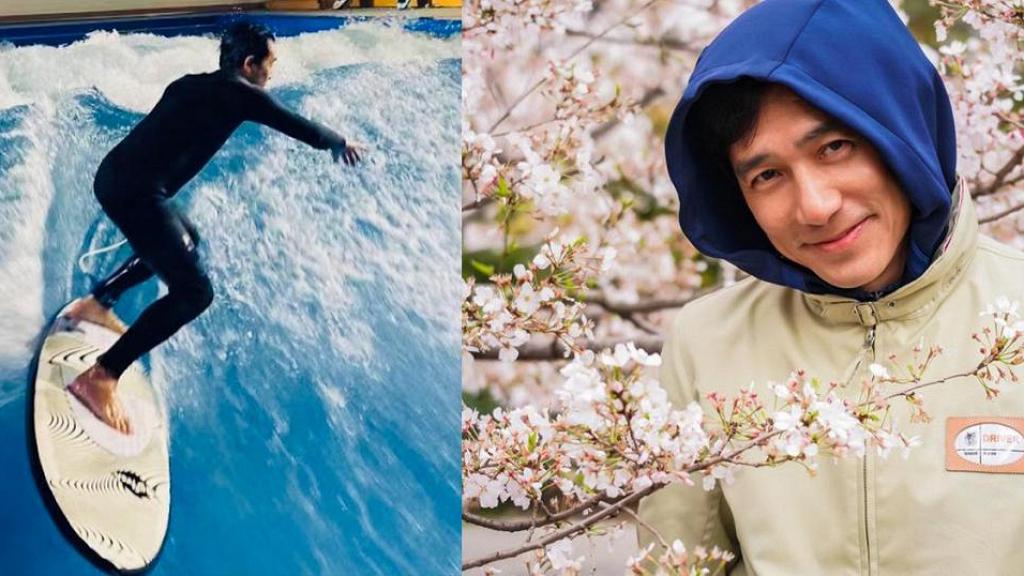 57歲梁朝偉仍熱愛嘗試新事物 挑戰滑浪成功上板型爆