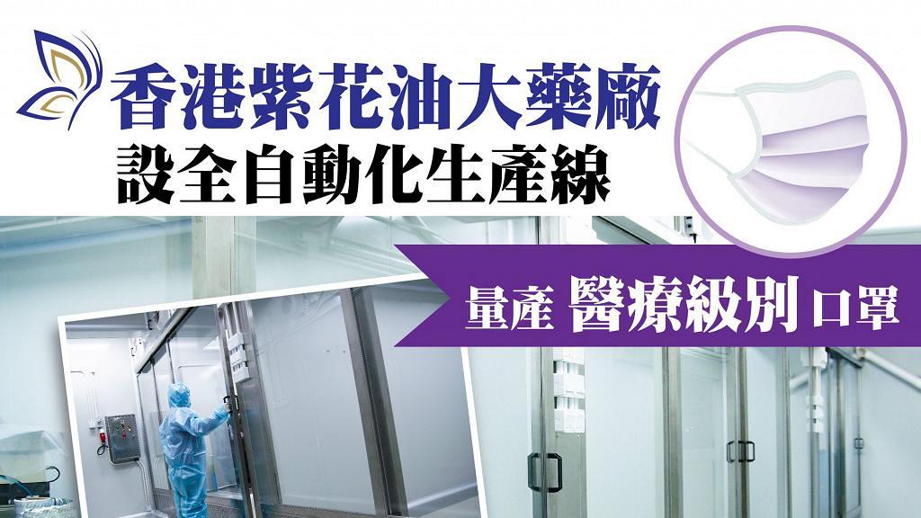 香港紫花油宣布設本地口罩生產線料月產400萬個獨立包裝口罩 港生活 尋找香港好去處