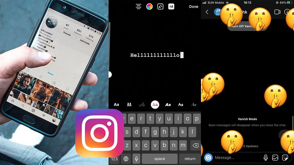 Instagram 10大最新ig實用技巧 功能 Ig Story動態字體 Dm限時訊息自動消失 Emoji搵gif圖 港生活 尋找香港好去處