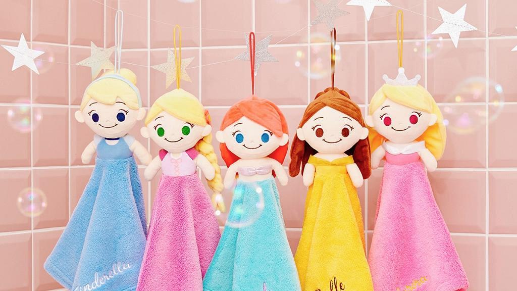 Disney公主系列珊瑚絨抹手巾 勤洗手！防疫兼打造可愛家居