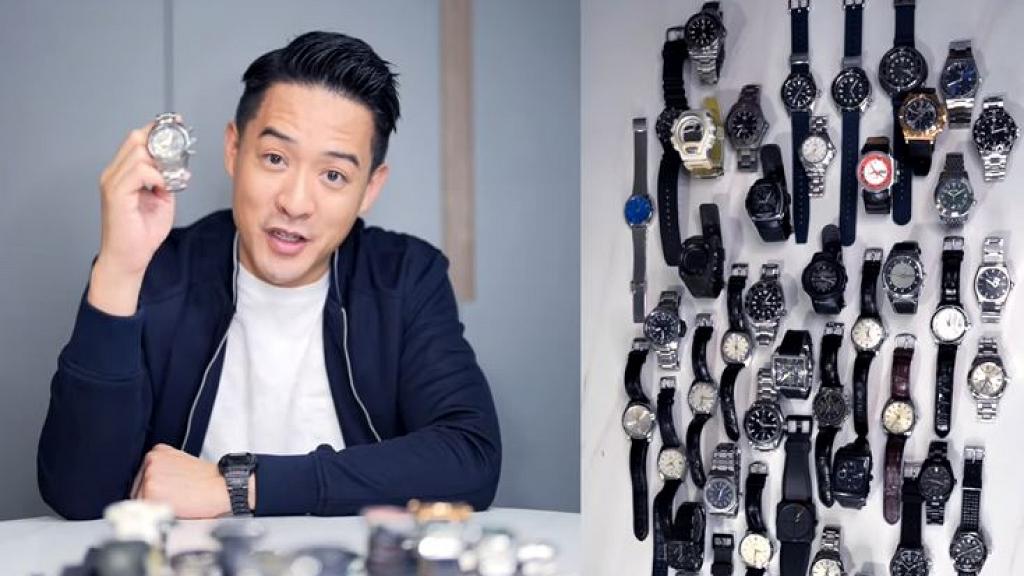 陳智燊拍片公開逾40隻「珍藏手錶」！18歲起收藏 特別鐘情一個系列買足6隻