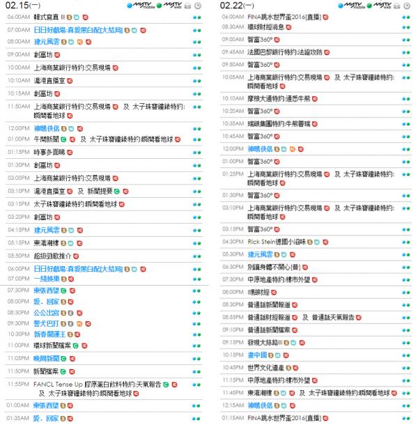高清翡翠台下周變身j5台節目表曝光 港生活 尋找香港好去處