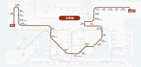 屯馬線 屯馬線6月27日全線通車6大實用資訊懶人包轉線站 時間表 路線圖 全程總長 乘車優惠 港生活 尋找香港好去處