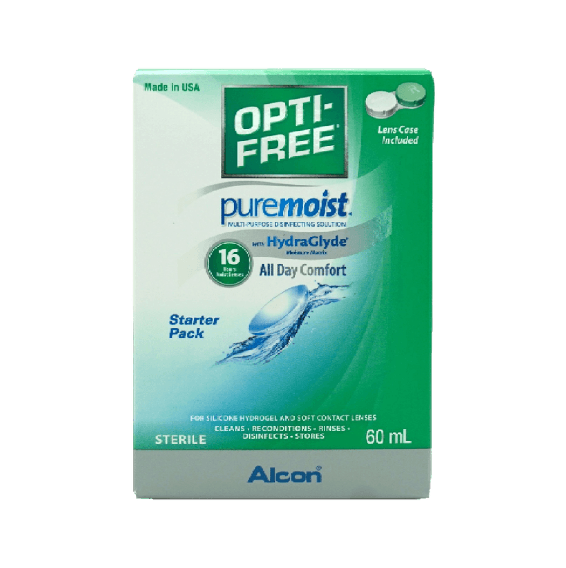 OPTI-FREE® PureMoist® 多功能消毒隱形眼鏡藥水