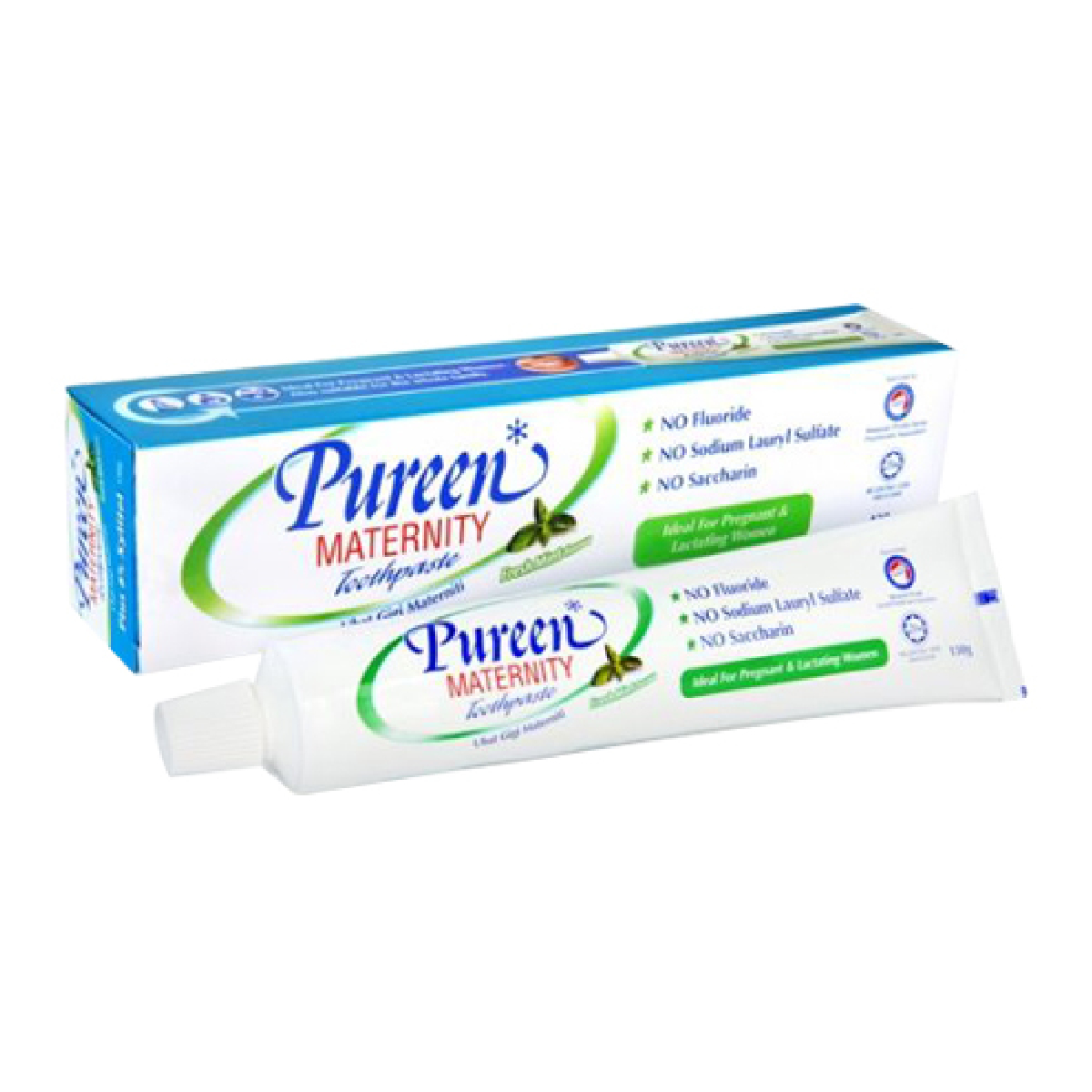 Pureen無氟牙膏130克