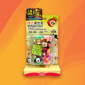 米妮驅蚊爽防水手帶