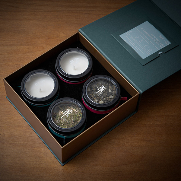 茶葉配蠟燭套裝