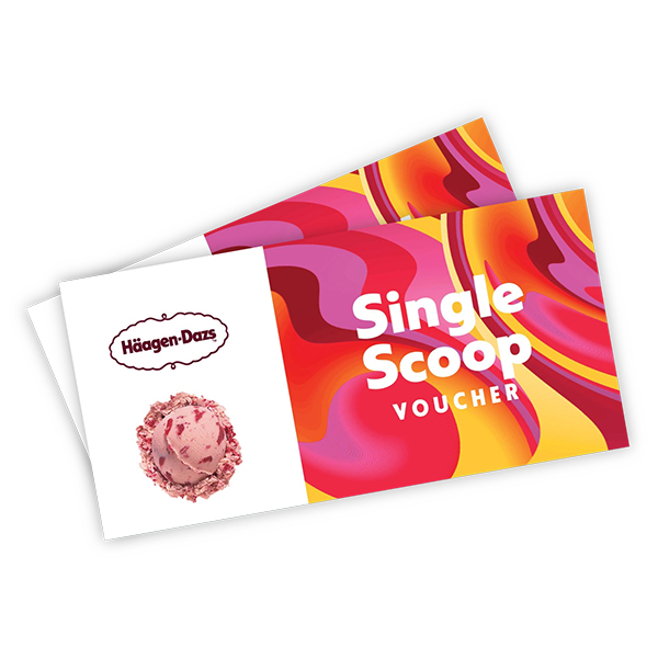 Haagen Dazs單球雪糕券