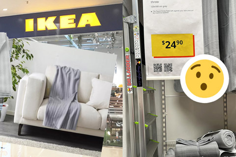 網民力推IKEA超平價$25毛毯
