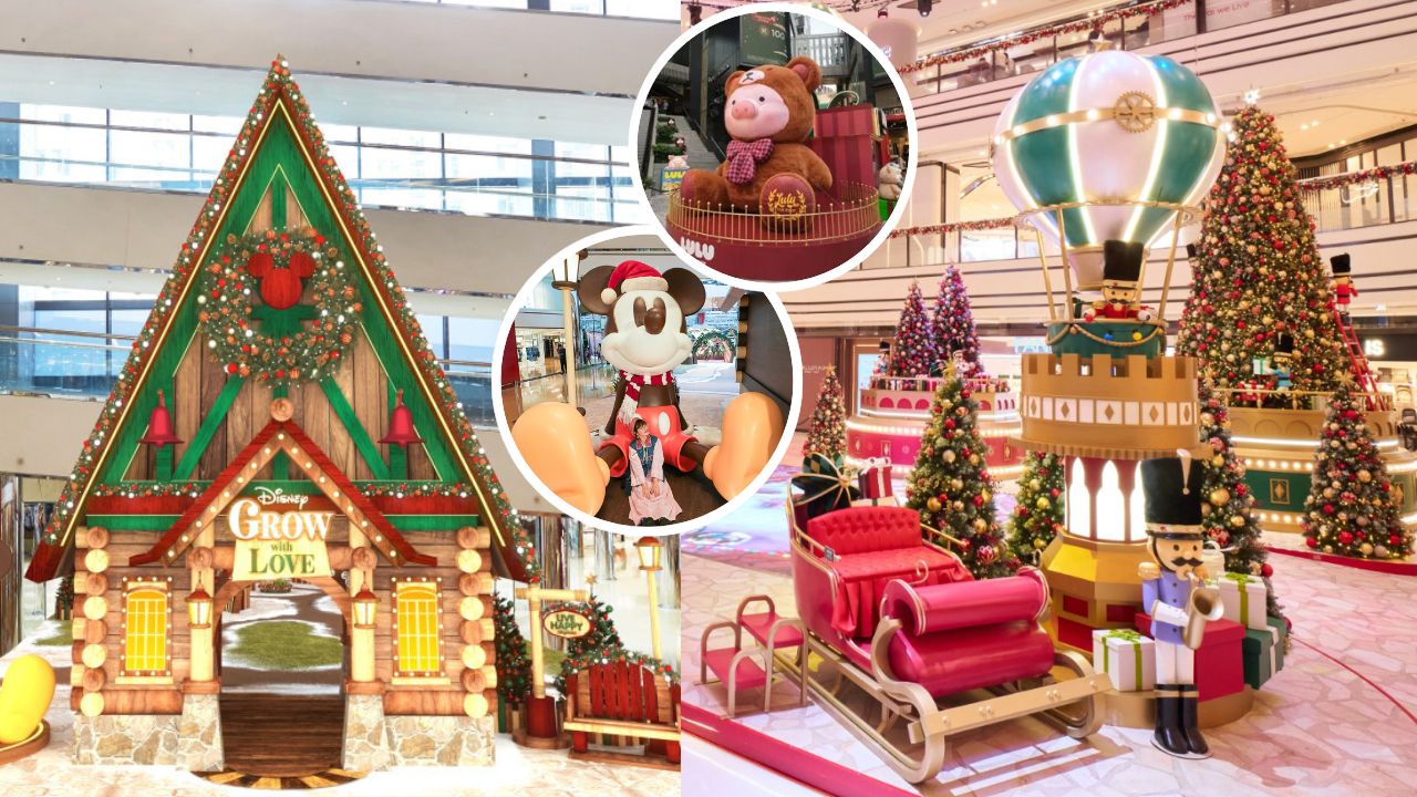 聖誕好去處｜全港逾35大商場聖誕裝飾+睇燈飾推介 (附打卡地點)
